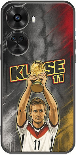 Калъф World Stars Collection Miroslav Klose Huawei Nova 12 Se Черен TPU Силикон