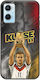 Mobile Phone Case World Stars Collection Miroslav Klose Oppo A96 4g Black TPU Black Silicone