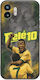 World Stars Collection Pele Nothing Phone 2 Black TPU Black Silicone Case