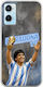 Θήκη World Stars Collection Diego Maradona Oppo A96 4g Flexible Tpu Διάφανη Σιλικόνη