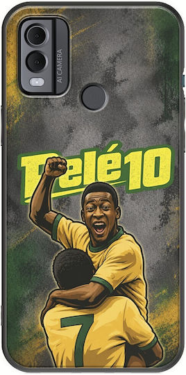 Handyhülle World Stars Collection Pele Nokia C22 Schwarze Tpu Silikon