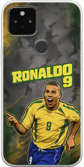Handyhülle World Stars Collection Ronaldo Google Pixel 5 Flexible Tpu Durchsichtige Silikon