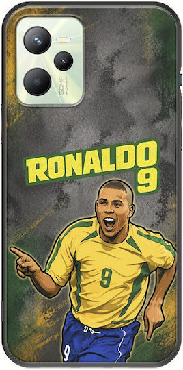 World Stars Collection Ronaldo Realme Narzo 50a Prime Black TPU Silicone Case