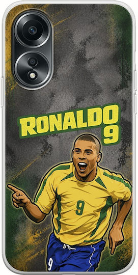 Handyhülle World Stars Collection Ronaldo Oppo A78 4G Flexible Tpu Transparente Silikon