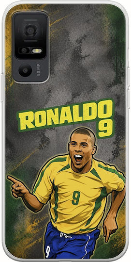 World Stars Collection Ronaldo TCL 40 Nxtpaper 5G Flexible TPU Transparent Silicone Case