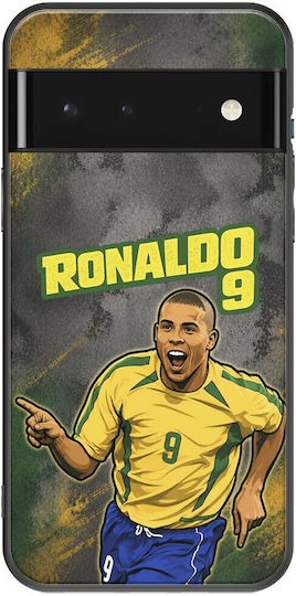 Husă World Stars Collection Ronaldo Google Pixel 6 5g Black TPU Neagră Silicon