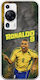 Θήκη World Stars Collection Ronaldo Huawei P60 Flexible Tpu Διάφανη Σιλικόνη