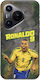 Калъф World Stars Collection Ronaldo Huawei Pura 70 Черен TPU Силикон