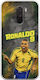 World Stars Collection Ronaldo Xiaomi Pocophone F1 Flexible TPU Transparent Silicone Case