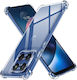 Techsuit Bumper din Silicon Transparent (Moto G47)