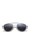 Men's Sunglasses with Silver Metallic Frame