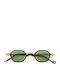 Eyepetizer Unisex Γυαλιά Ηλίου με Καφέ Μεταλλικό Σκελετό 502238