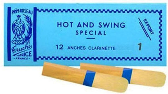 Rigotti Hot & Swing Καλάμια Κλαρίνου No.1 Καλάμι 12τμχ