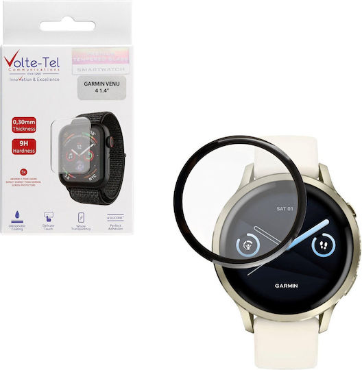 Volte-Tel Vollflächig Gehärtetes Glas Für Garmin Venu 4 41mm 1 Stück