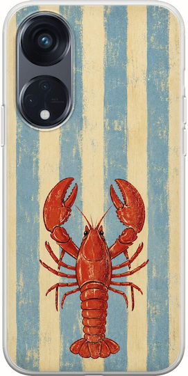 Θήκη Salt & Stripe Collection Catch Oppo Reno 8τ 5g Flexible Tpu Διάφανη Σιλικόνη