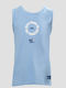 Kids Sleeveless Blue Blouse