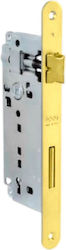 Mesoportas Lock Agb Patent Grande Yellow 50mm Oval Plate 18x238mm