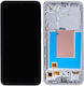 Screen with Touch Mechanism and Frame for Galaxy S24 FE (Silver)