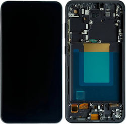 Οθόνη με Πλαίσιο για Galaxy S24 FE (Μαύρο)