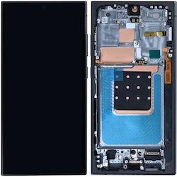 Οθόνη με Πλαίσιο για Galaxy S24 Ultra (Μαύρο)