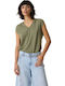 Women's Khaki T-shirt
