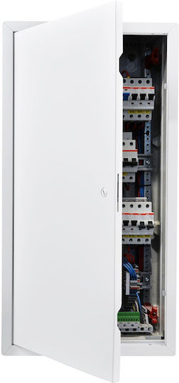 Vevor Πόρτα Επίσκεψης Γυψοσανίδας 77x39 Εκ Γαλβανισμένος Χάλυβας Λευκή Άνοιγμα 37x75 Εκ Jsjxmb1429in7lpr9001v0