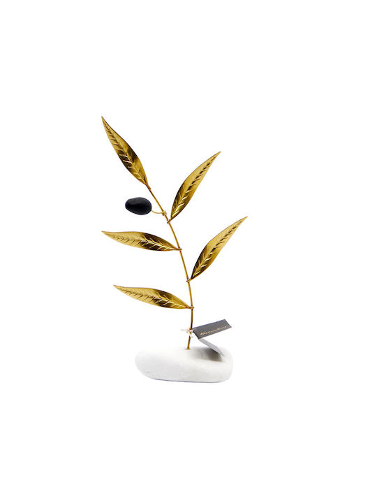 Alexandros Handmade Tabletop Decor Olive Branch Medium Diagonal 9x18