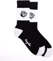Magenta Black Socks