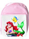 Children's Bag Ariel Pink 33x25x10cm