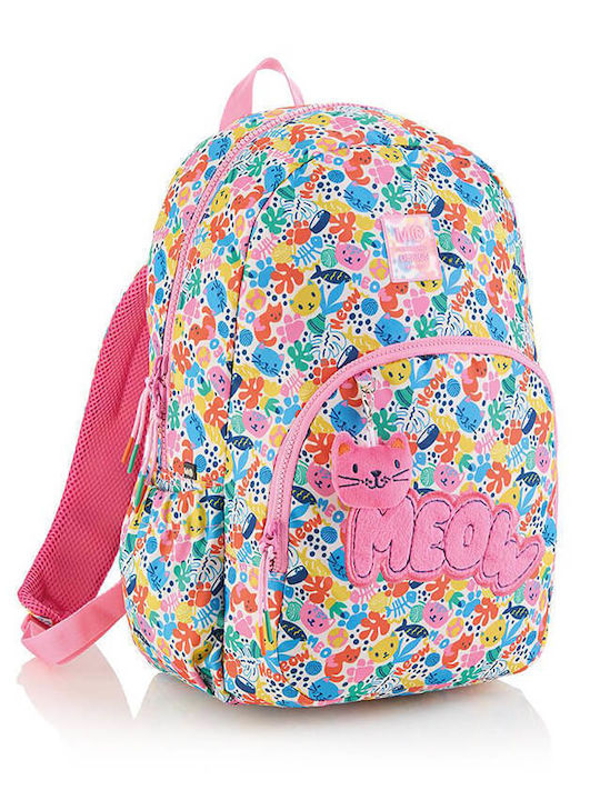 Miquelrius School Backpack for Elementary with Water Bottle Holder 24L 28 x 16 x 40cm