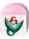 Children's Bag Ariel Pink 33x25x10cm