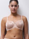 Beige Bra without Padding with Underwire