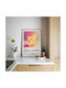 Poster Gin & Lemon Cocktail Pst25465 50cm X 70cm Μαύρη Ξύλινη Κορνίζα-71088pd154860f55321