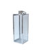 Atmosphera Metallische Graue Laterne 17,2x18x53cm