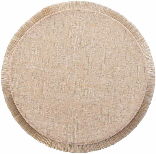 Atmosphera Fabric Yellow Placemats 38x38cm