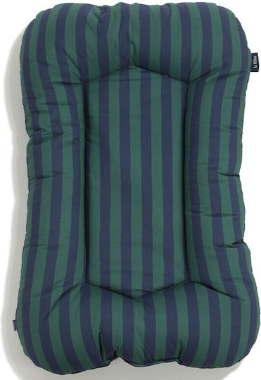 La Millou Бебешка възглавница гнездо Stripes Зелен