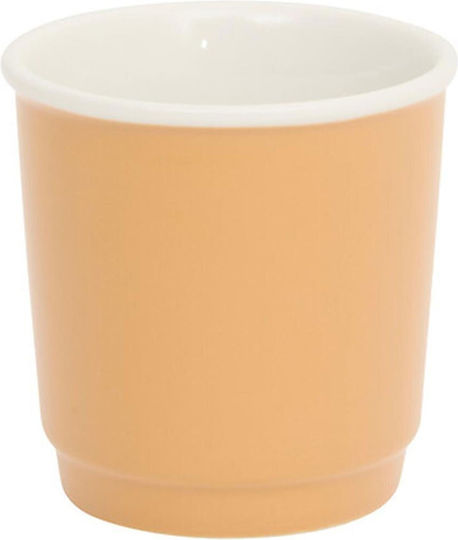 Atmosphera Φλιτζάνι Espresso από Πορσελάνη Κίτρινο 90ml