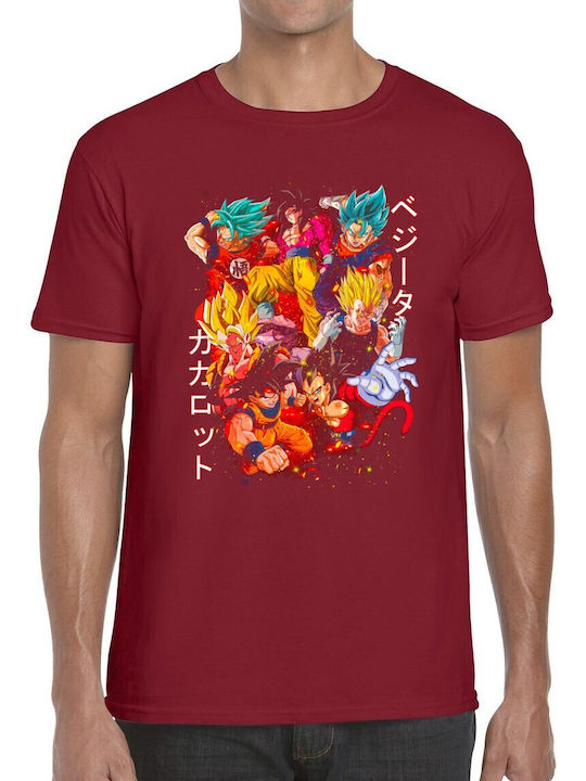 Тениска Dragon Ball Илюстрация От Dragon Ball A...