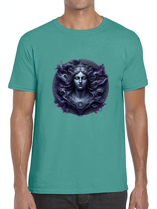 T-shirt Stylized Woman Swirling Hair Pop Cultur...