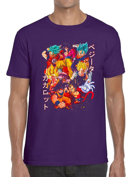 Тениска Dragon Ball Илюстрация От Anime Герои В...