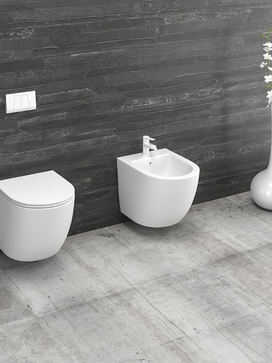 Karag Toilet Seat Plastic White
