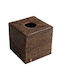 Heco Rattan Suport pentru Șervețele Maro 15x15x15cm TB0102BR