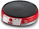 Party Time 0202 Pancake Maker 1000w Adjustable Thermostat Red