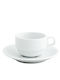 Porland Φλιτζάνι Espresso από Πορσελάνη Λευκό 85ml