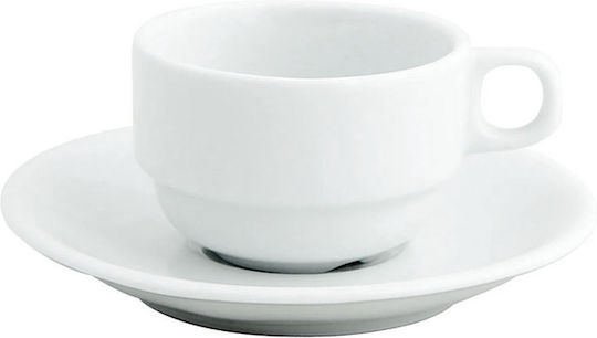 Porland Espresso Cup Made Of White Porcelain 85ml