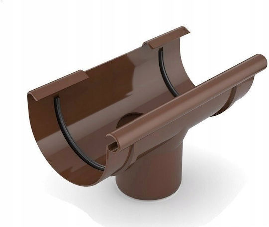 Cellfast Bryza Downpipe Elbow 75 Mm Brown Cellfast