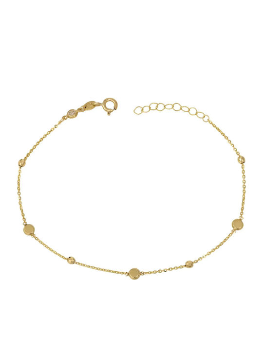 Damen Armband aus 9K Gold mit Zirkon Damen Armband aus 9K Gold mit Zirkon