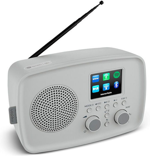 Medion IRE-1 Portable Radio DAB+ with Bluetooth Grey