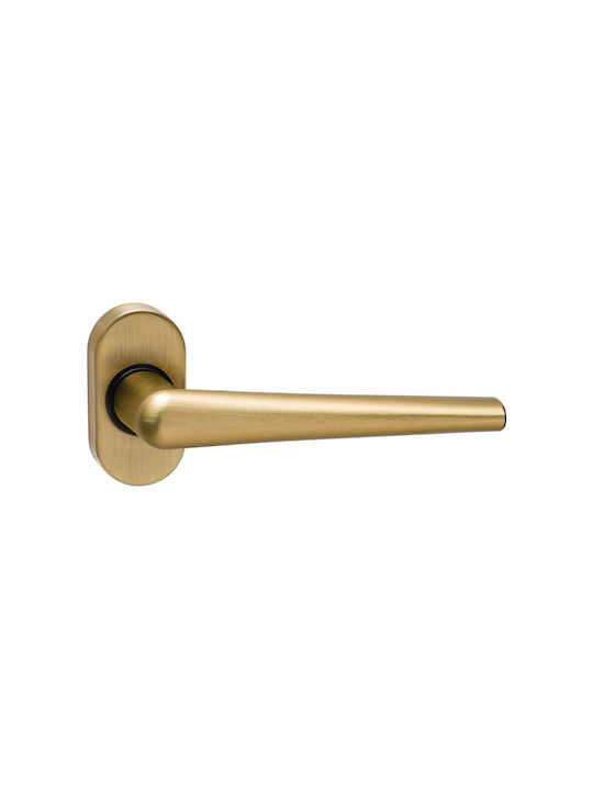 Viometale Viometale Türgriff mit Rosette Paar Gold