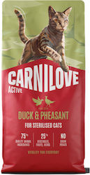 Carnilove Dry Cat Food Grain-Free for Adult Neutered Cats with Sensitive Urinary Tract with Duck / Pumpkin / Salmon / Potatoes / Meat / Chicken 0.4kg Carnilove Dry Cat Food Grain-Free for Adult Neutered Cats with Sensitive Urinary Tract with Duck / Pumpkin / Salmon / Potatoes / Meat / Chicken 0.4kg